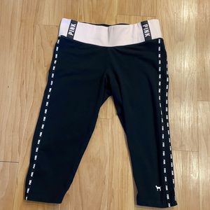 Pink by Victoria Secret yoga capris